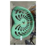Green Painted Champion Tractor Seat