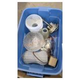 Miscellaneous lighting parts box lot
