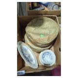 Garden Bounty Dish Set Box Lot