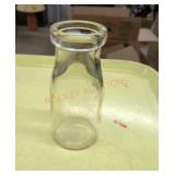 Vintage half pint milk bottle