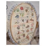 Hand-Embroidery Winnie The Pooh Alphabet
