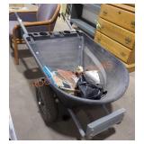 Majik Plastic Wheelbarrow with Contents
