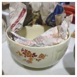 Vintage Decorative Floral Bowls