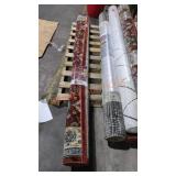 Earl Town rust area rug 8x10