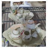 Pair of Miniature Tea Sets