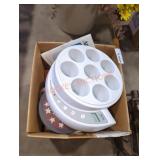 Home Decor & Yogurt Maker Box Lot