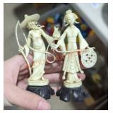 Vintage Miniature Asian Figures
