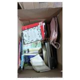 Miscellaneous household books and more box lot