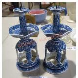 Vintage Andrea by Sadek Candle Holders