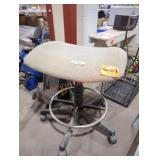 Backless Swivel Office Chair