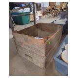 Vintage Trexler Farms Allenwood, PA Wooden Crate