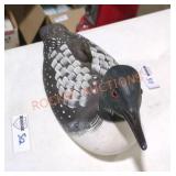 Signed. Loon by l. Lightfoot 9/90