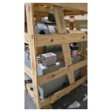 Gas-Fired unit heater blower unit with power