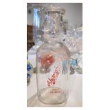 Shamokin Sanitary Vintage Milk Bottle