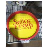 Señor Frogs Advertising Tin Platter
