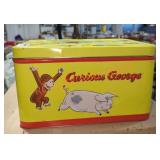 Curious George Metal Tin