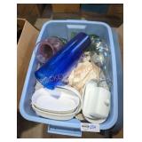 Miscellaneous Glassware & Ceramic Tote Lot