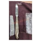 Reed and barton knife set with sterling handles