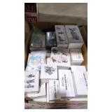 Giant box lot department 56 Snow village