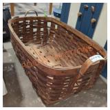 Long Woven Whicker Basket