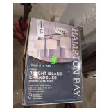 Hampton Bay 3-Light Island Chandelier