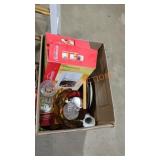 Miscellaneous household box lot
