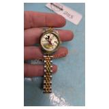 Disney watch and earrings