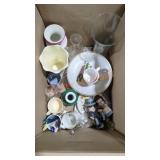 Misc. Dish box lot