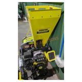 Champion 3-in chipper capacity 22cc motor chipper