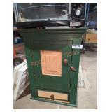 Small Green Wooden Cabinet