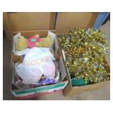 Pair of Holiday Decor Box Lots