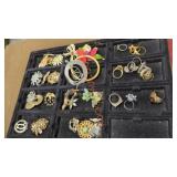 Vintage costume jewelry lot