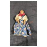 Vintage Russian wooden doll