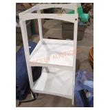 White Tiered Table, Top Missing