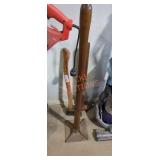 Ax, sledgehammer and tamper