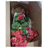 Home Decor & Book Box Lot