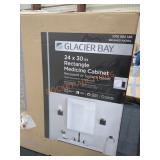 Glacier Bay 24" x 30" Medicine Cabinet
