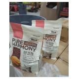 2 bags of 3 lbs pure harmony cat food