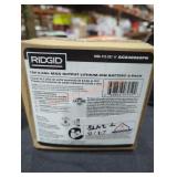 Ridgid 18v 6 ah batteries