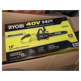 Ryobi 40v chainsaw 14", Tool Only, UNOPENED BY