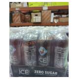 1 case of sparkling ice black cherry 12 ct