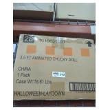 3.5ft Animated Chucky Doll
