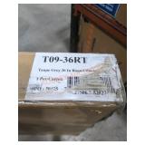 Taupe Grey 36in Round Dining TOP* TOP ONLY