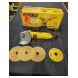 DeWalt Corded 4-1/2" Small Angle Grinder