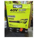 Ryobi 40v 650cfm brushless blower kit
