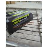 Ryobi 40v 4 ah battery