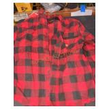 Milwaukee GridIron Flannel Shirt, Large in Red,