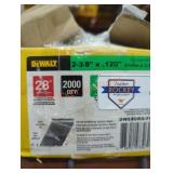 DeWalt 28ï¿½ 2-3/8" x .120" nails