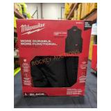 Milwaukee Sherpa Lined Vest (L Black)