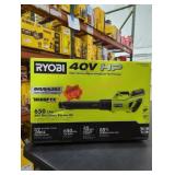 Ryobi 40v 650 cfm brushless blower kit